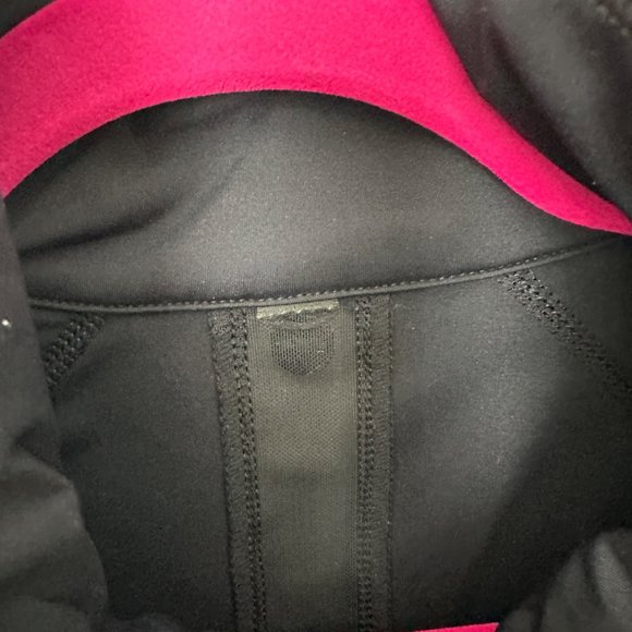 Lorna Jane Jacket Womens Small Black Fitted Full Zip Athleisure Work Out Solid - Picture 4 of 8